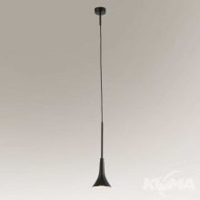 Kanzaki lampa wisząca 1x4,5W 3000K 430lm led CRI>90 czarny